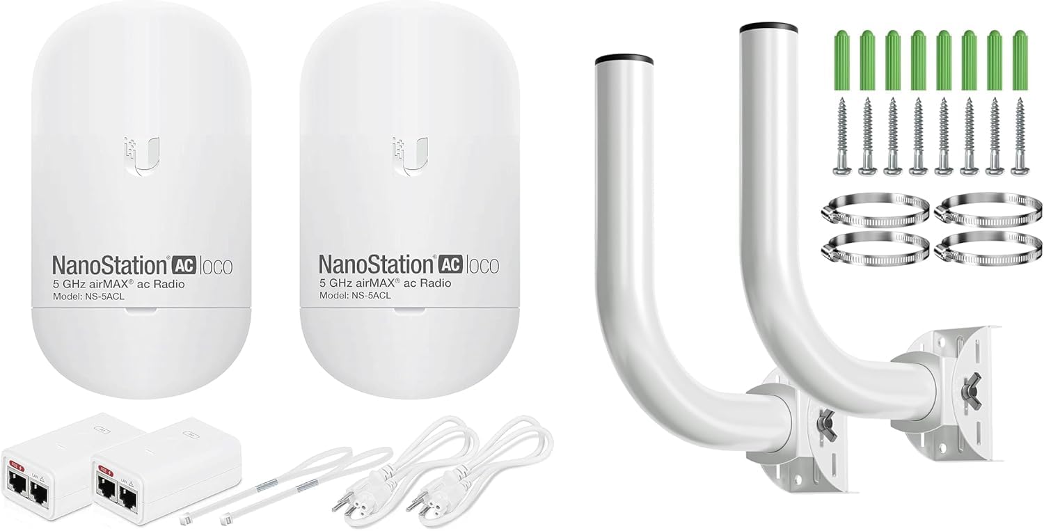 Wireless Bridge Ubiquiti LOCO5AC PRE-CONFIGURED