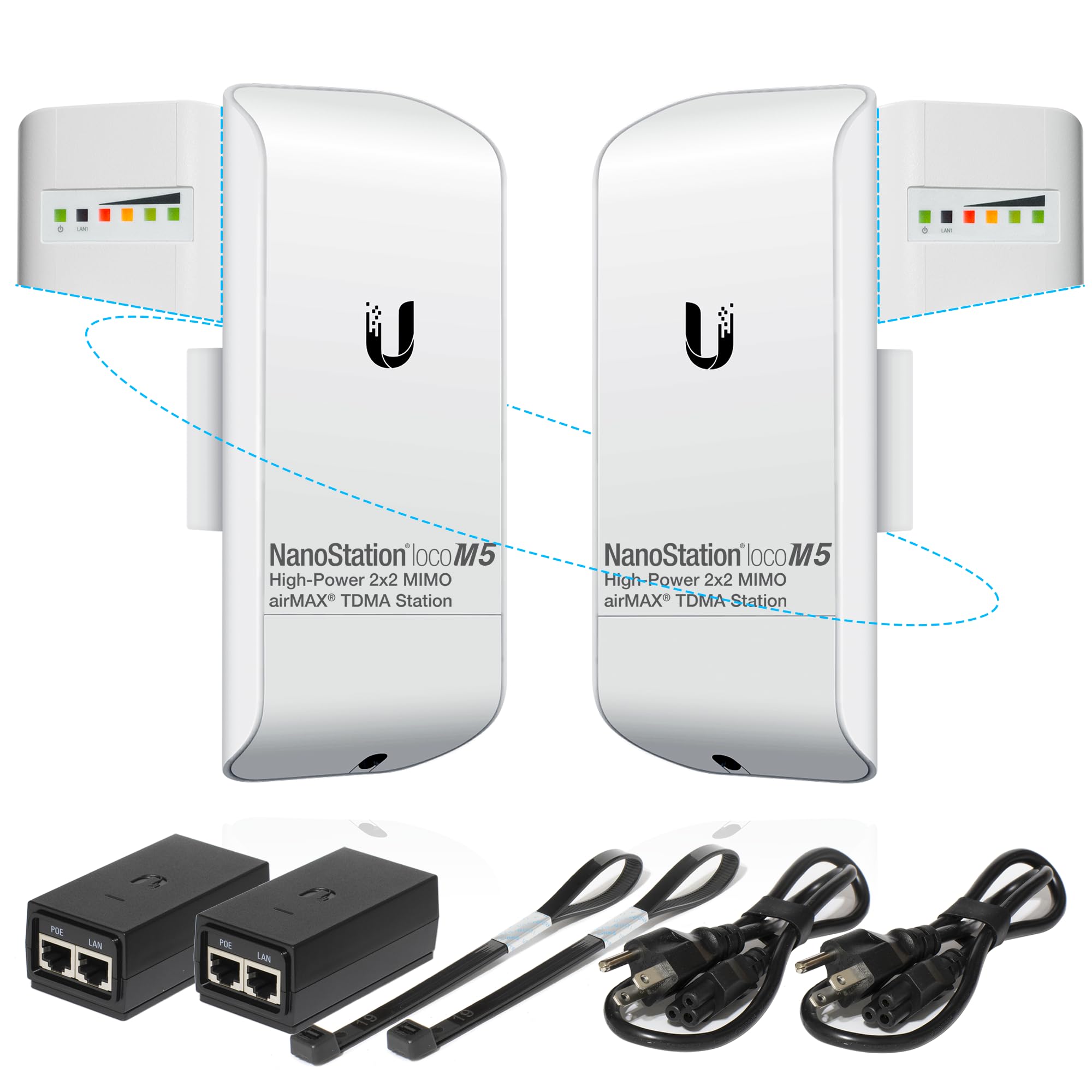 Wireless Bridge Ubiquiti LOCOM5 PRE-CONFIGURED